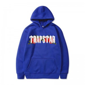 Hanorac cu Gluga Trapstar Barbati Long Sleeve Albastri Romania | HU81-540