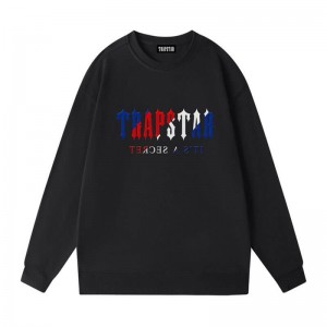 Hanorace Trapstar Barbati Crewneck It’s A Secret Galaxy Negrii Romania | ZJ26-366