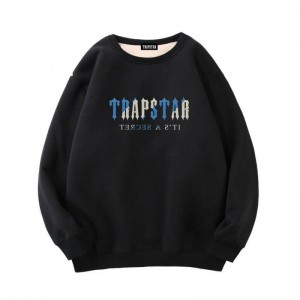 Hanorace Trapstar Barbati Fleece It's a Secret Negrii Romania | PW66-222