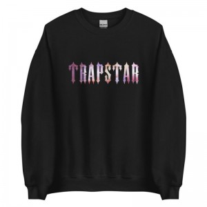 Hanorace Trapstar Barbati Funny Galaxy Negrii Romania | QC02-956