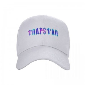 Palarie Trapstar Barbati Black Cap Albi Romania | BM15-680