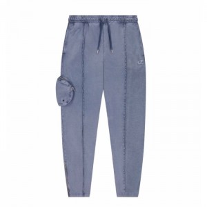 Pantaloni Trapstar Barbati Construct Hyperdrive Jogging Bottoms Albastri Romania | NZ63-062