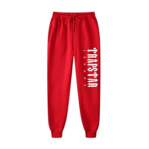 Pantaloni Trapstar Barbati Fleece London Shining Rosii Romania | WH46-310