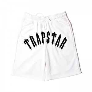 Pantaloni Scurti Trapstar Barbati Swim Albi Romania | KF18-607