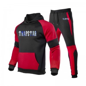 Trening Trapstar Barbati Fleece Causal Sport Rosii Romania | IR40-046