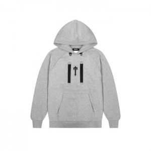 Trening Trapstar Barbati Irongate T Trap Fleece Hoodie Gri Romania | QU69-671