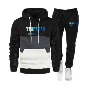 Trening Trapstar Barbati Merch It's a Secret Printed Logo Negrii Romania | AV77-691