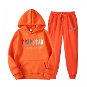 Trening Trapstar Barbati Orange It's A Secret Set Portocalii Romania | FE80-724