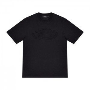 Tricou Trapstar Barbati Irongate Arch Embossed Tee Negrii Romania | MB16-897