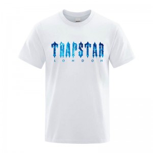 Tricou Trapstar Barbati London Chenille Tee Albi Romania | IU74-518