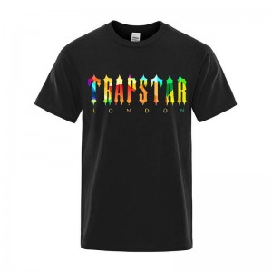 Tricou Trapstar Barbati London Lemon Negrii Romania | UG49-166