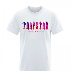 Tricou Trapstar Barbati London Sunset It's a Secret Albi Romania | NW00-446