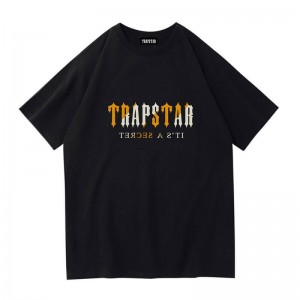 Tricou Trapstar Barbati Shinning Galaxy its a Secret Negrii Romania | ML18-660