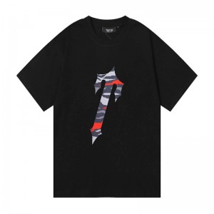 Tricou Trapstar Barbati Tora T-Logo Dave X Negrii Romania | VX03-502