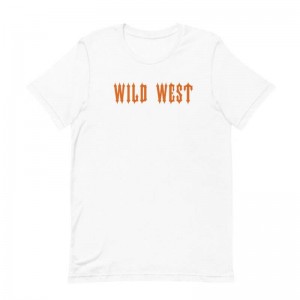 Tricou Trapstar Barbati Wild West Albi Romania | GN87-582