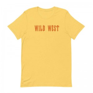 Tricou Trapstar Barbati Wild West Galbeni Romania | AV06-998