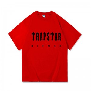 Tricou Trapstar Barbati X Hitman Rosii Romania | ZK15-892