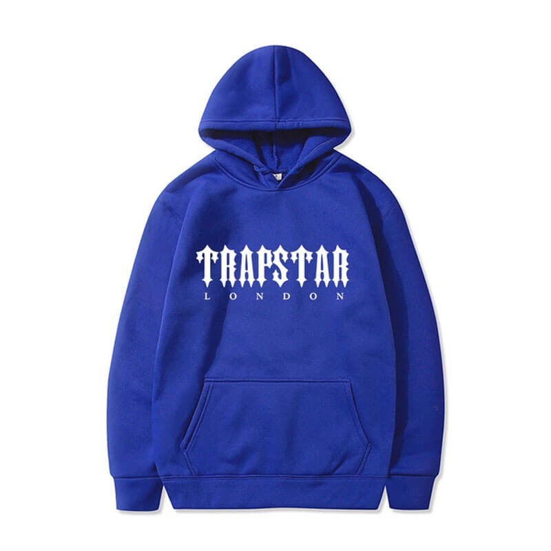 Hanorac cu Gluga Trapstar Barbati London City Albastri Romania | RP28-130