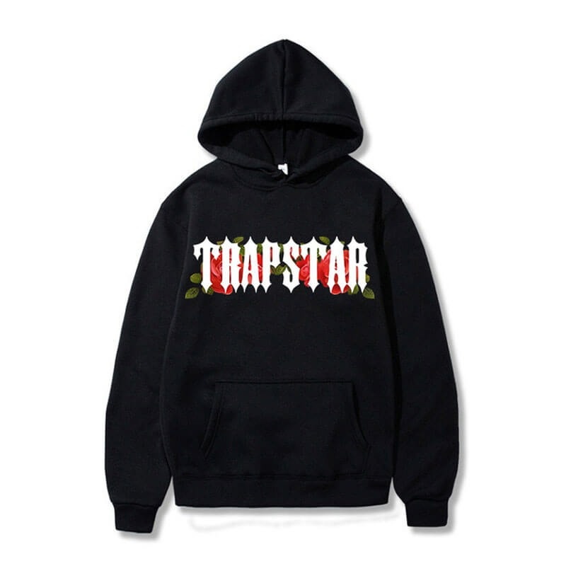 Hanorac cu Gluga Trapstar Barbati Long Sleeve Negrii Romania | CU15-384