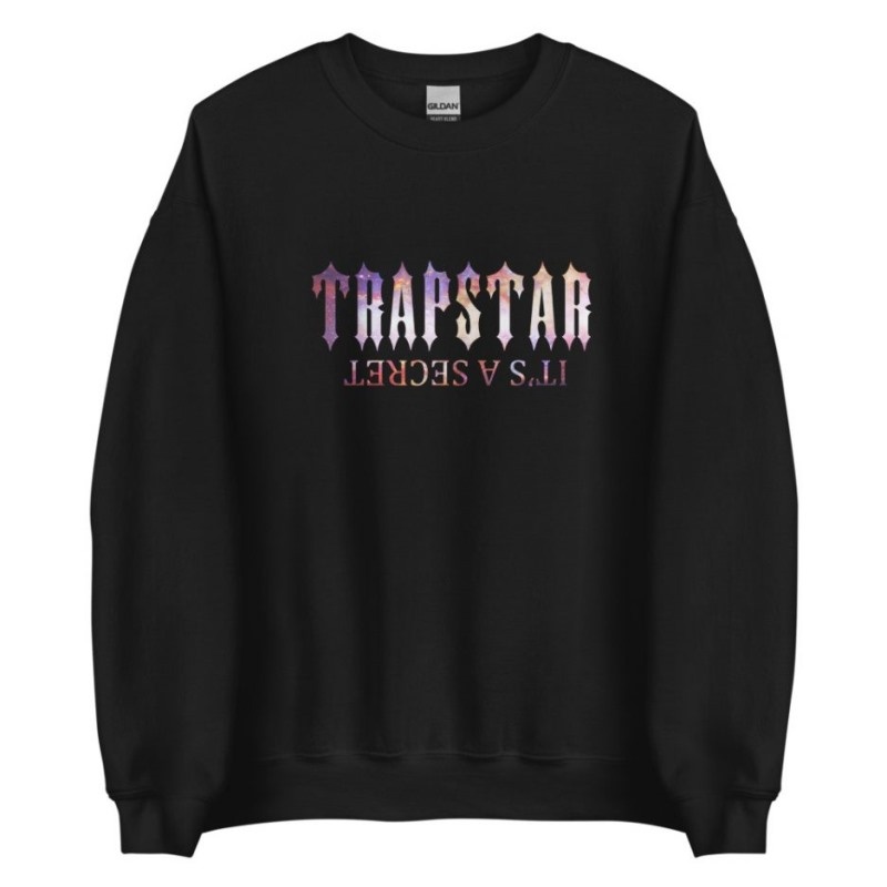 Hanorace Trapstar Barbati It’s A Secret Funny Galaxy Negrii Romania | ZM79-205