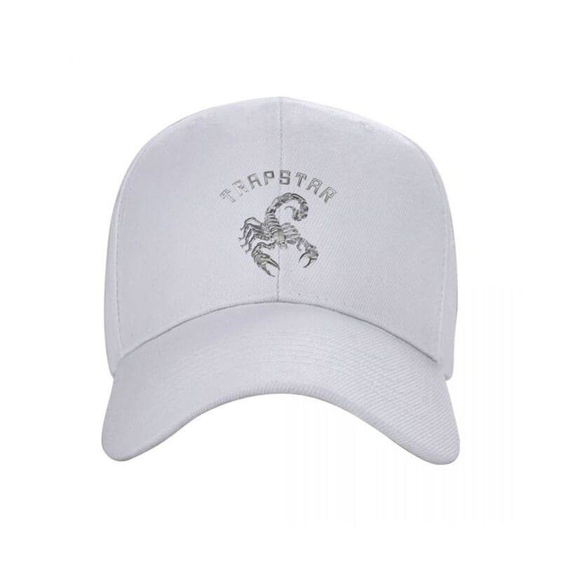 Palarie Trapstar Barbati Baseball black Cap Albi Romania | QD99-764