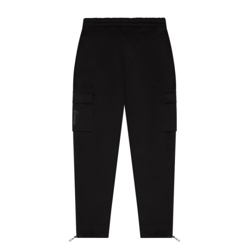 Pantaloni Trapstar Barbati Irongate T Trap Fleece Bottoms Negrii Romania | LA48-059