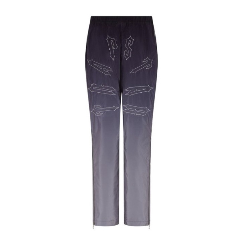 Pantaloni Trapstar Dama Irongate Shellsuit Bottoms Negrii Romania | VB20-717