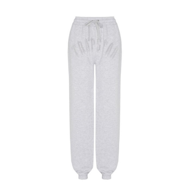 Pantaloni Trapstar Dama Irongate Stud Loose Fit Jogging Bottoms Gri Romania | BE96-664