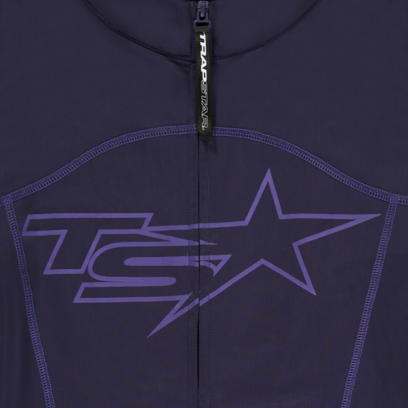 Top Trapstar Dama TS-Star Zip Violet Romania | MO62-797