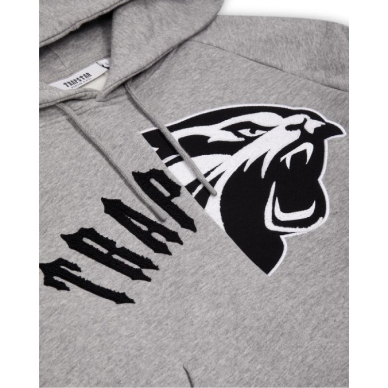 Trening Trapstar Barbati Arch Shooters Hoodie Gri Romania | RC07-998