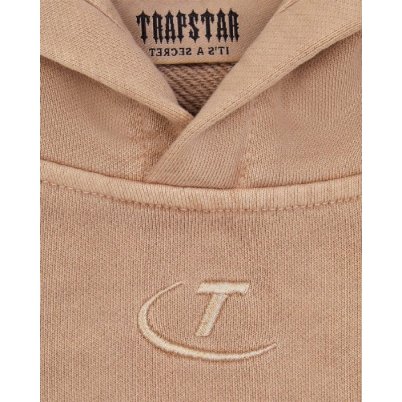 Trening Trapstar Barbati Construct Hyperdrive Hoodie Cafe Romania | JB28-689