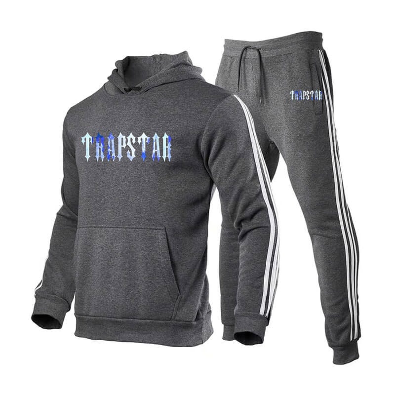 Trening Trapstar Barbati Fleece Causal Sport Gri Romania | KM81-424