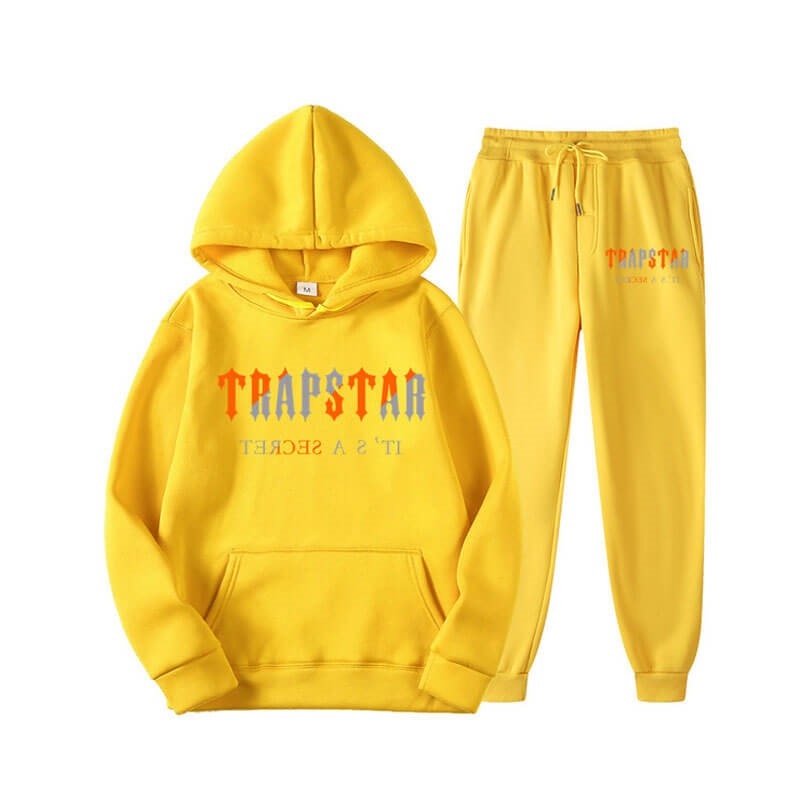 Trening Trapstar Barbati Fleece It\'s Secret Galbeni Romania | UK01-935