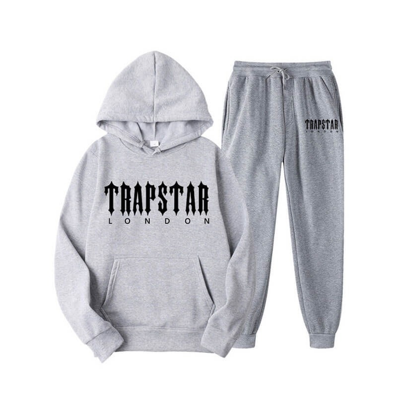 Trening Trapstar Barbati Fleece London Gri Romania | GM88-926