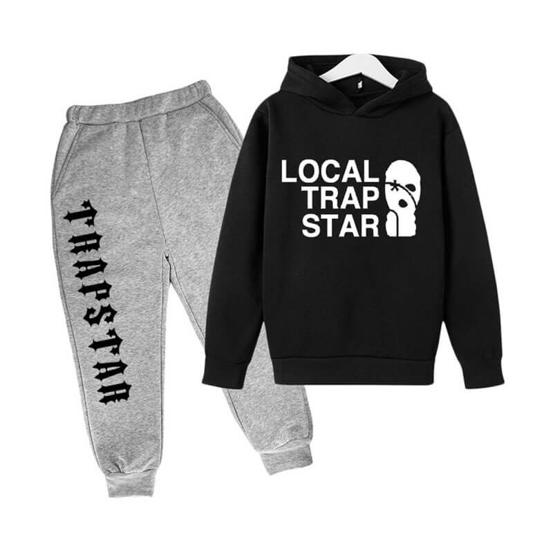 Trening Trapstar Barbati Funny Face Smile Negrii Romania | AF66-518