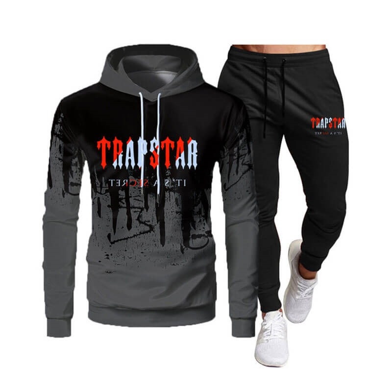 Trening Trapstar Barbati It\'s a Secret Streetwear Gri Romania | ZD29-550