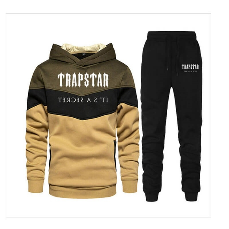 Trening Trapstar Barbati Jogging Suit Logo Kaki Romania | MZ12-670