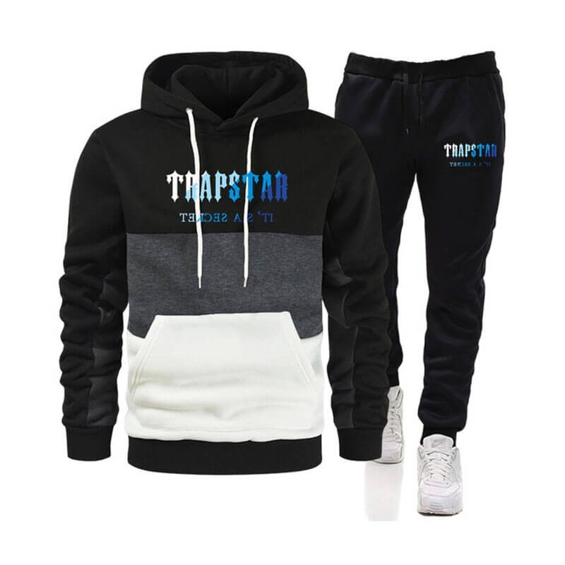 Trening Trapstar Barbati Merch It\'s a Secret Printed Logo Negrii Romania | AV77-691