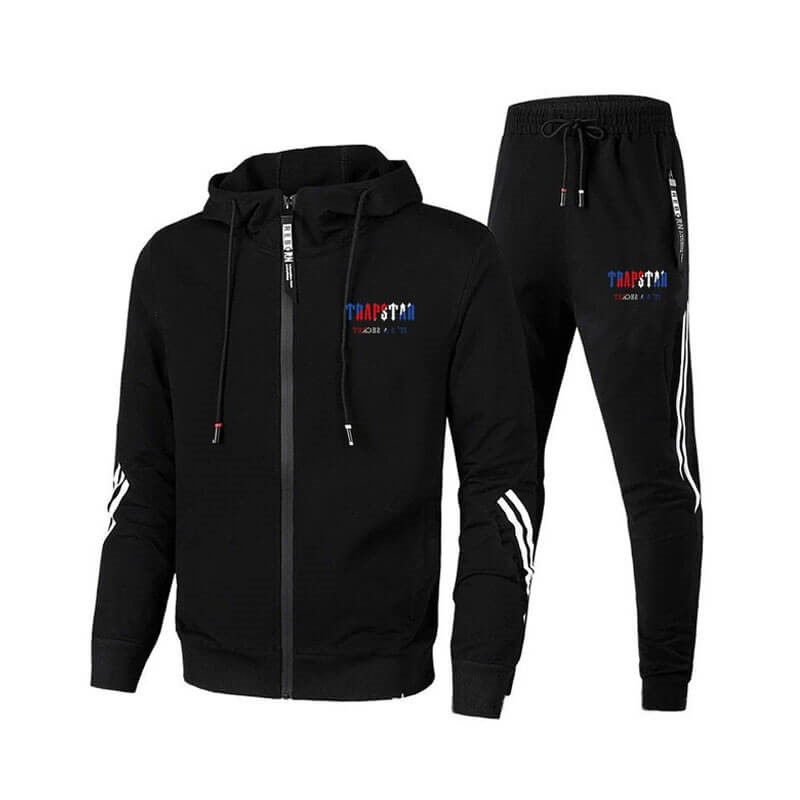 Trening Trapstar Barbati Sportwear Logo Negrii Romania | PH89-956