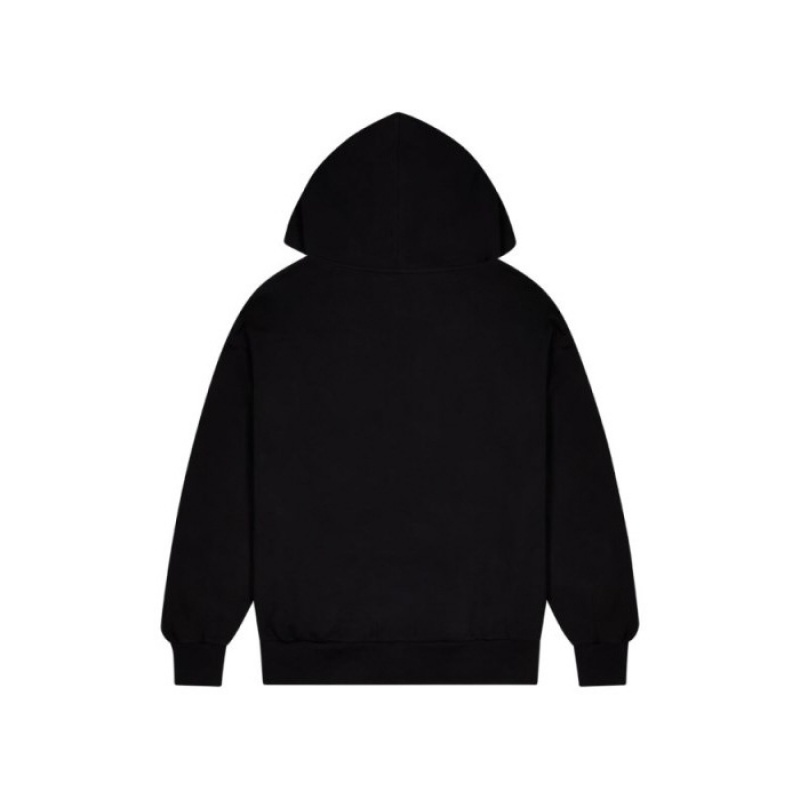 Trening Trapstar Barbati Wildcard Chenille Zip Hoodie Negrii Romania | NX70-677