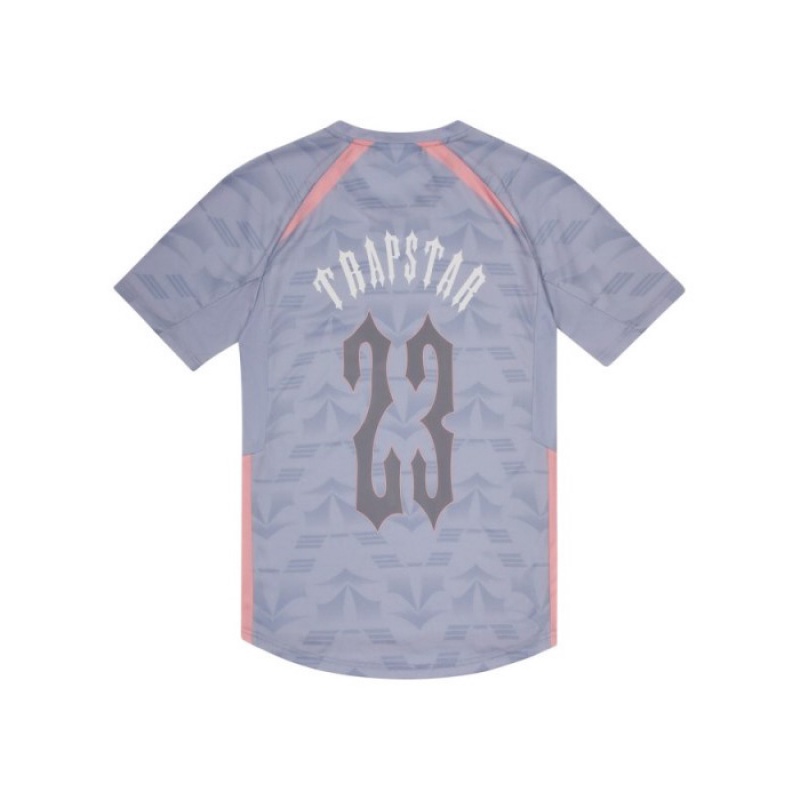 Tricou Trapstar Barbati Irongate Football Jersey Gri Roz Romania | SD09-202