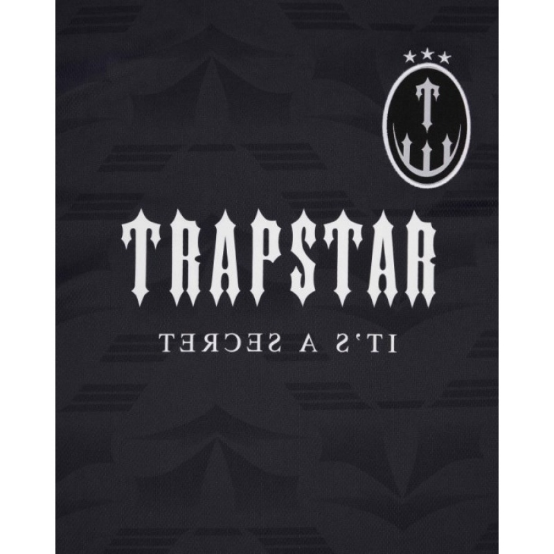 Tricou Trapstar Barbati Irongate Football Jersey Negrii Rosii Romania | HU86-764