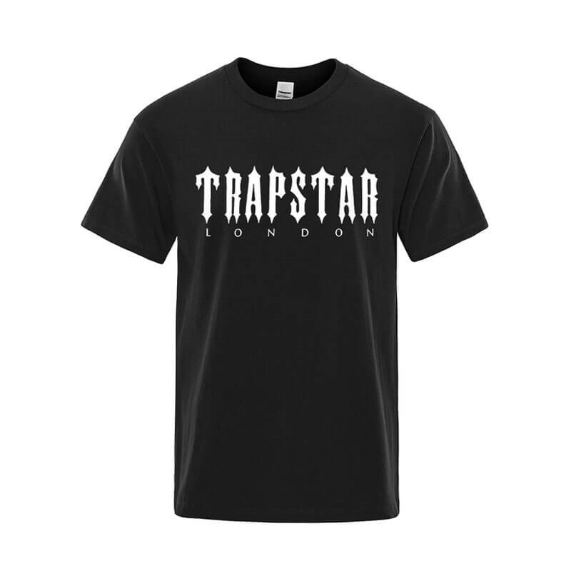 Tricou Trapstar Barbati London Letter Printed Negrii Romania | KK17-698