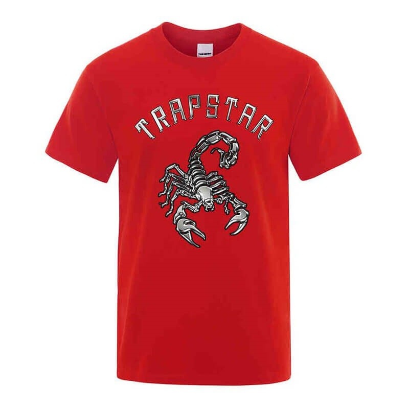 Tricou Trapstar Barbati Spider Printed Grafice Tee Rosii Romania | EZ03-429