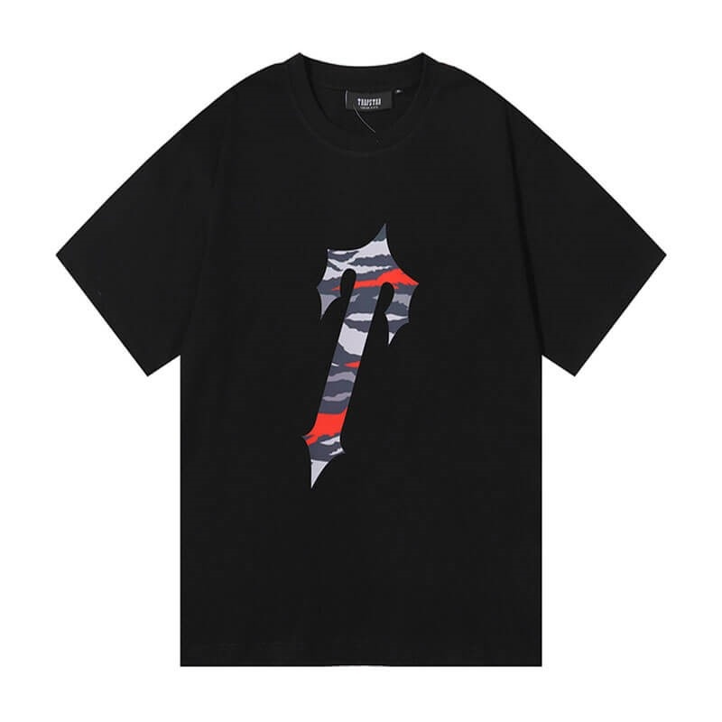 Tricou Trapstar Barbati Tora T-Logo Dave X Negrii Romania | VX03-502