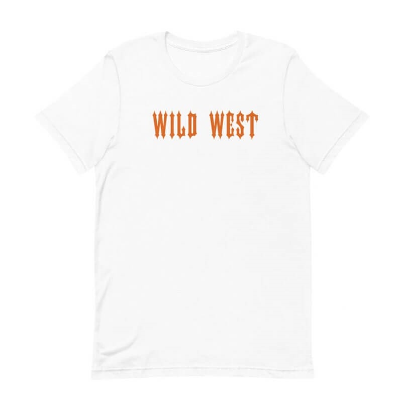 Tricou Trapstar Barbati Wild West Albi Romania | GN87-582