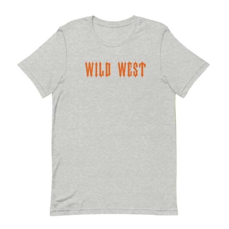 Tricou Trapstar Barbati Wild West Gri Romania | MP70-089