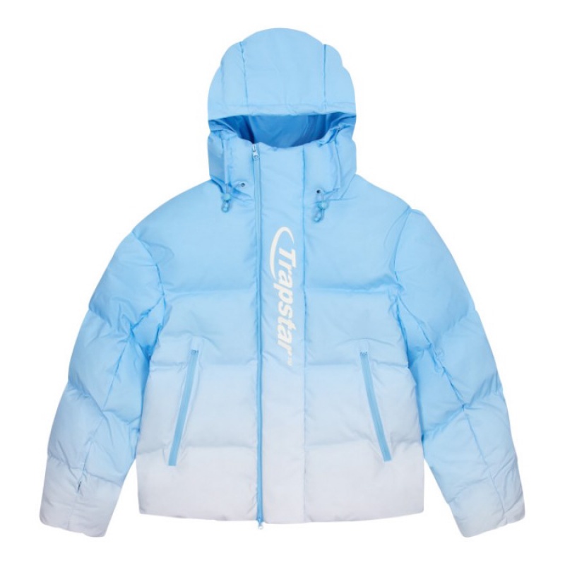 Îmbrăcăminte Exterioară Trapstar Barbati Hyperdrive Technical Puffer Albastri Romania | HB21-846