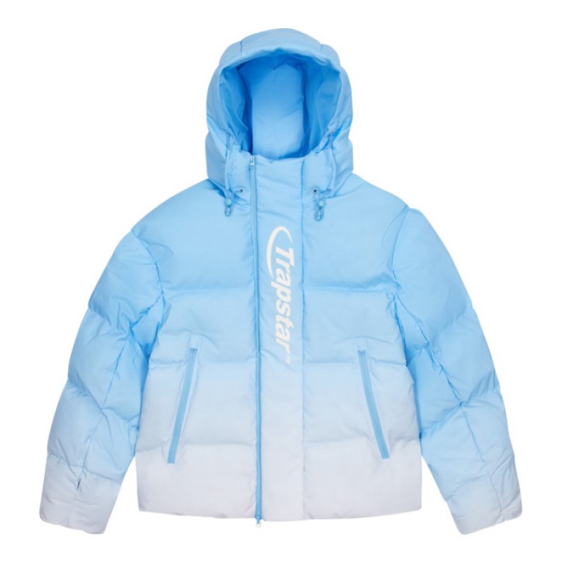 Îmbrăcăminte Exterioară Trapstar Barbati Hyperdrive Technical Puffer Albastri Romania | HB21-846