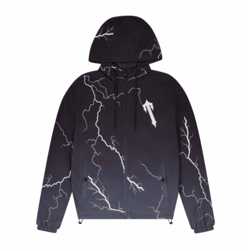 Îmbrăcăminte Exterioară Trapstar Barbati Irongate T Windbreaker Negrii Romania | HW80-907